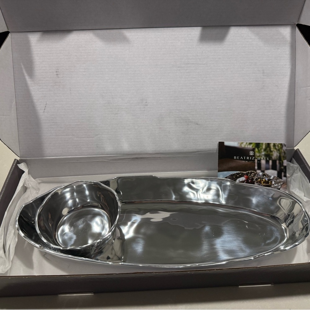Silver Serveware Set
